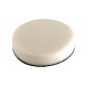 Hook and Loop White Polisher Flat Foam Buffer Pads - Medium Soft White Pads - Set of 3 - Air Polisher Accessory, 6 inch