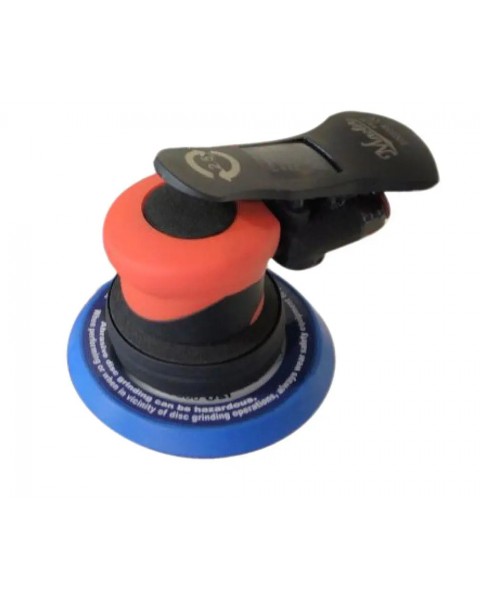 Master Palm  Anti-static Dual Orbit Pneumatic Air Palm Sander with Low Pneumatic Air Consumption and Protect Sheath Trigger