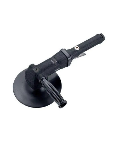 Master Palm Industrial 7"  Vertical Angle Polisher With Side Handle, 4500 Rpm