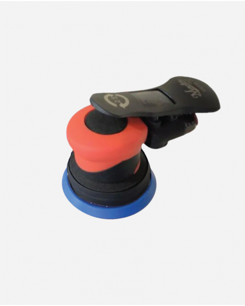 Master Palm 5"  Heavy Duty Dual Action Orbital Palm Pneumatic Air Sander With Central Dust Collect, 1.2hp, 11000 Rpm