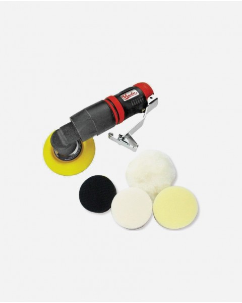 Master Palm 3"  Right Angle Gear Polisher And Buffer Set - Planetary Gear Set - 3000 Rpm