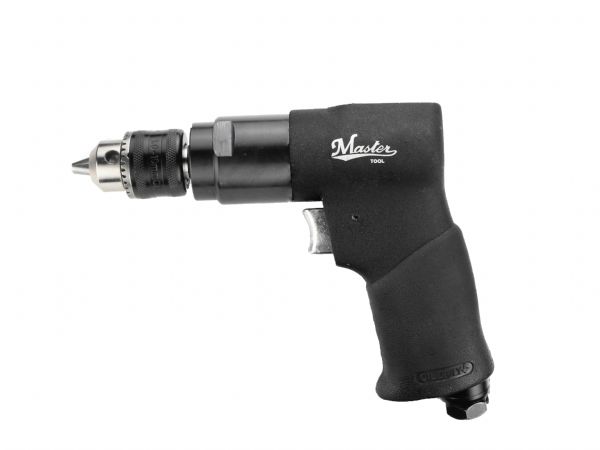 Heavy Duty 3/8'  Pistol Grip Air Drill, Non Reversible, 2000 Rpm