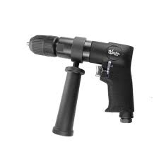 1/2' Heavy-Duty Air Reversible Drill with Keyless Chuck - 450 rpm - 0.5HP