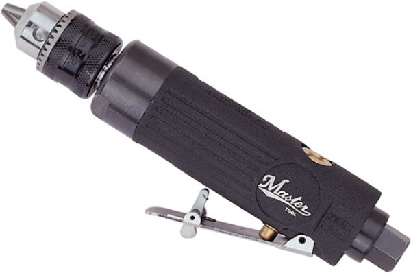 3/8 inch Straight Air Drill, Keyed Chuck - 2500 rpm - 0.5 HP