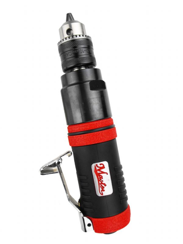 Industrial 3/8'  Straight Air Keyed Chuck Air Drill, 2500 Rpm