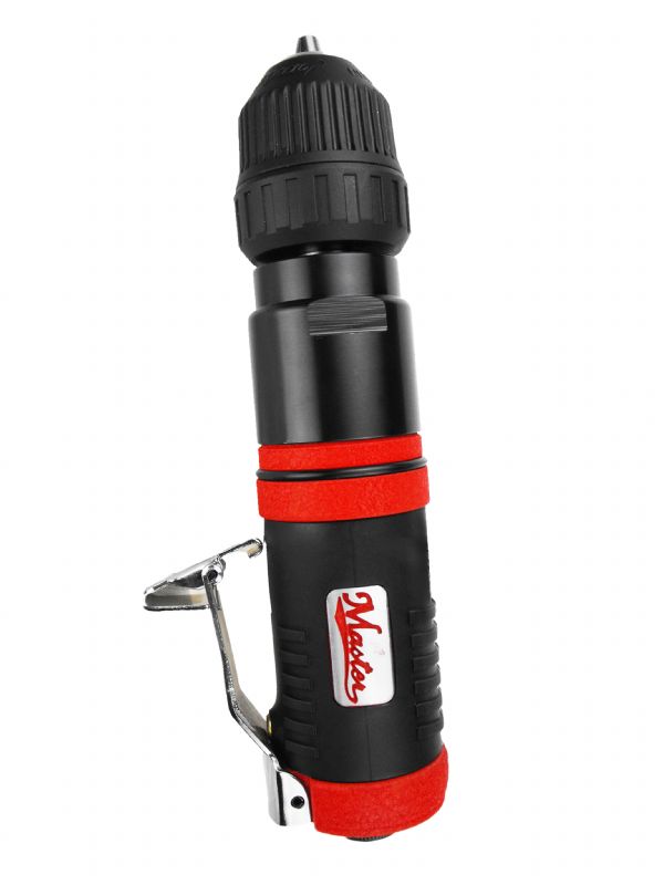 Industrial 3/8'  Straight Air Keyless Chuck Air Drill, 2500 Rpm